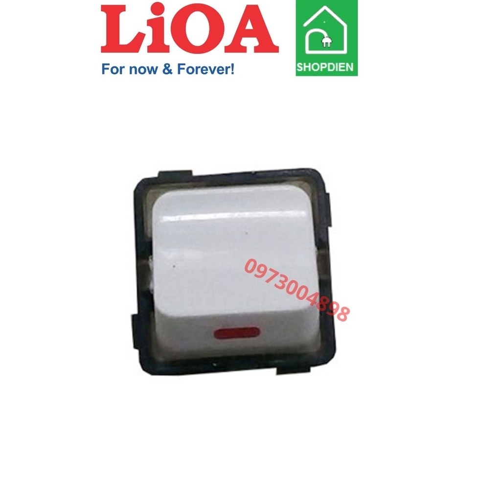 E18SMD20 Lioa Công tắc 2 cực 20A cho bình nóng lạnh