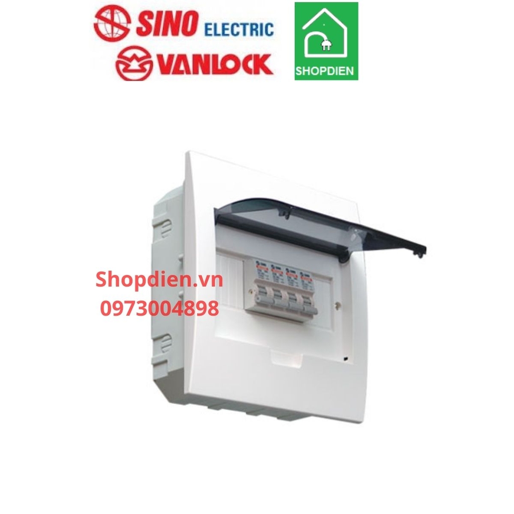 E4FC3/6LA SINO Vanlock Tủ điện âm tường 6M