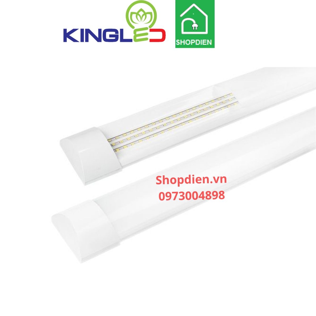 EC-TBN-55-120 KINGECO Đèn tuýp bán nguyệt 55W 120cm