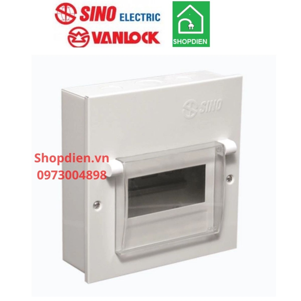 EM4PS SINO Vanlock Tủ điện nổi 4M
