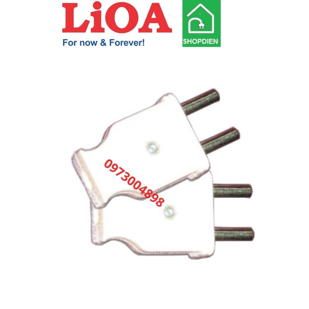 EU 2Ø4 LIOA Phích cắm 2 chân tròn 4mm