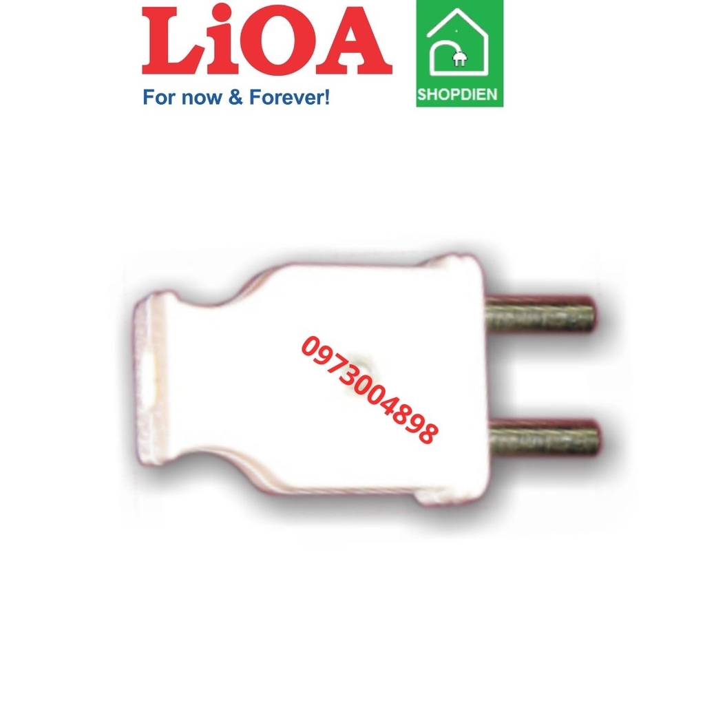 EU 2Ø5 LIOA Phích cắm 2 chân tròn 5mm