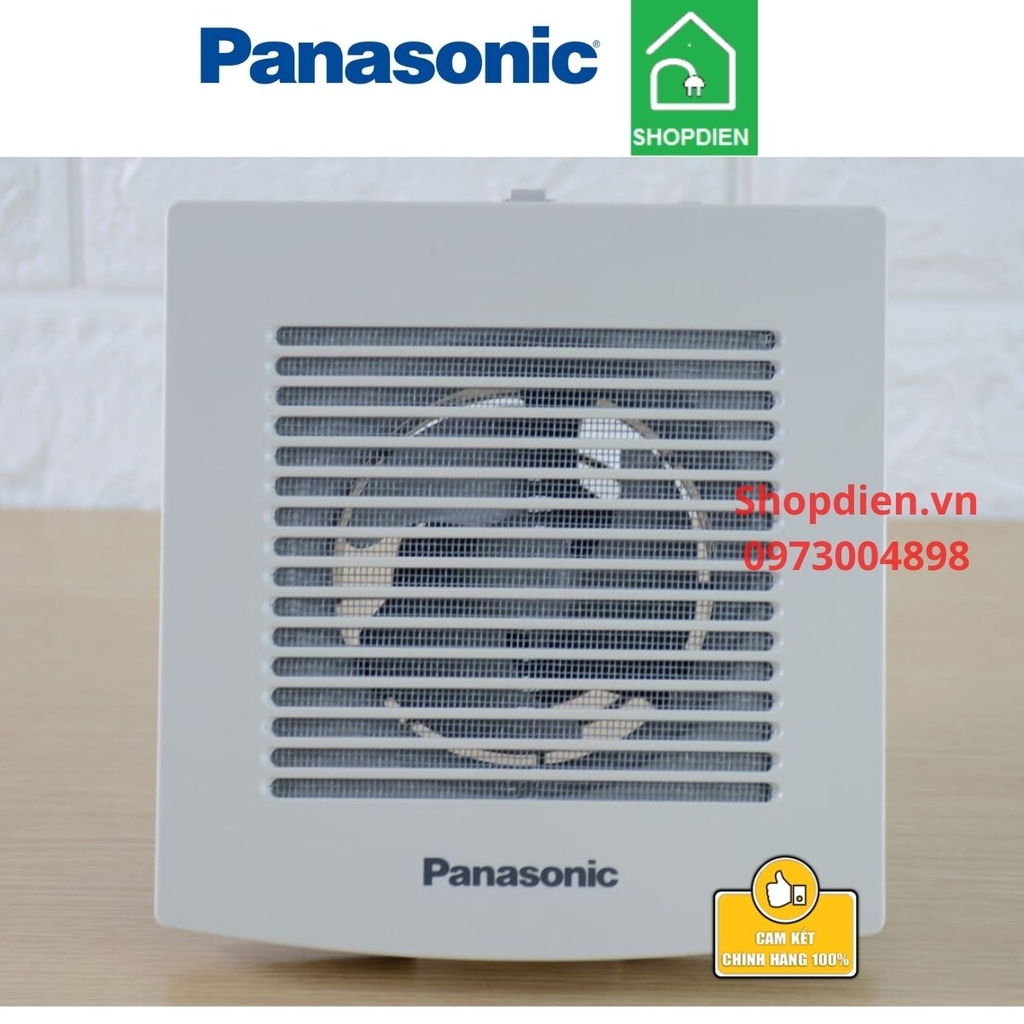 FV-15EGS2 Panasonic Quạt hút có lưới chống côn trùng, chống nước