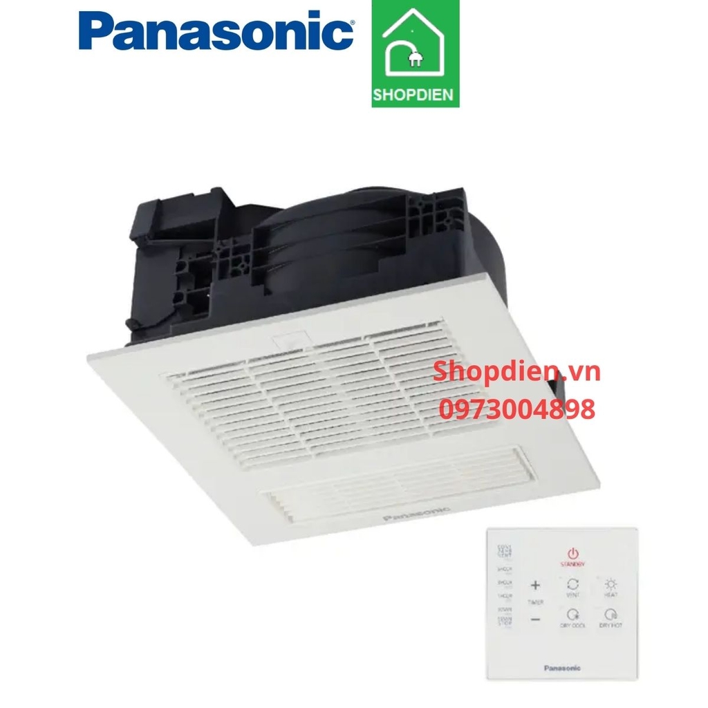 FV-30BY1 Panasonic Quạt hút sưởi thông gió, sấy khô, gió mát điều khiên từ xa
