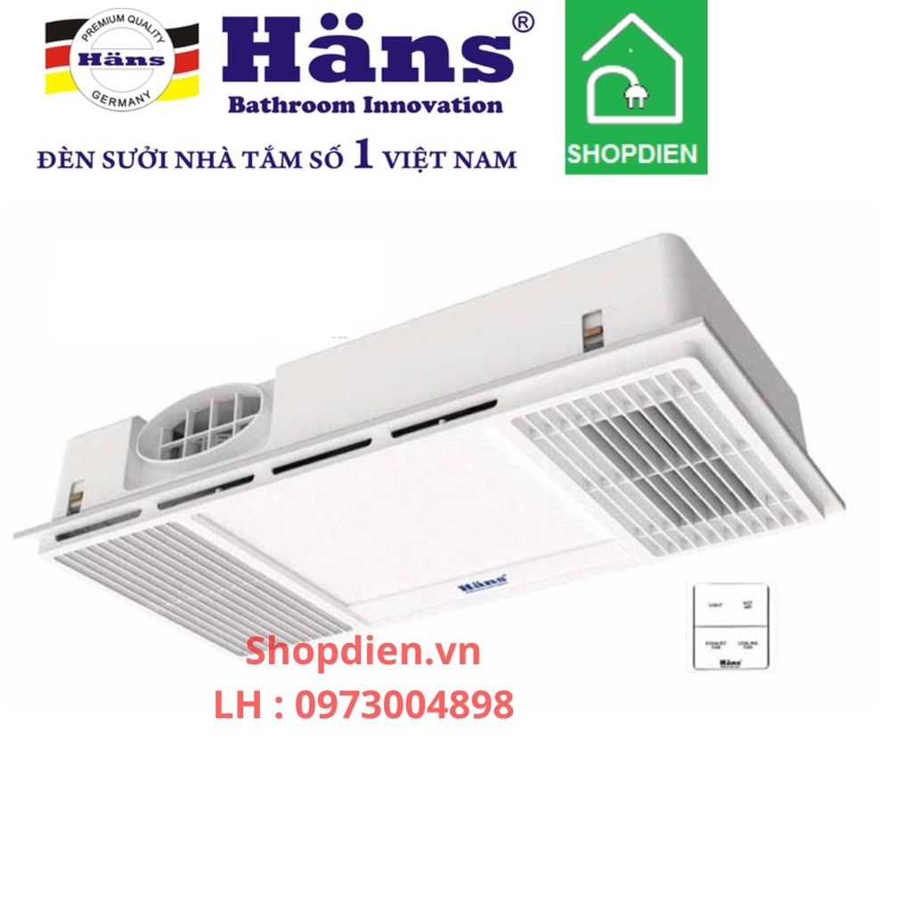 HA2 Hans Quạt sưởi đa năng âm trần 60x30
