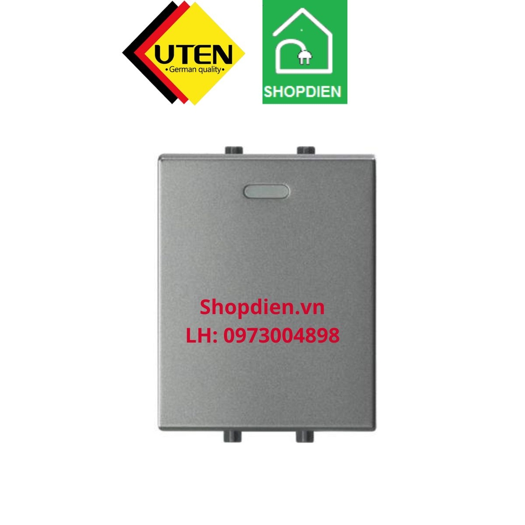Hạt công tắc 2 chiều V7 UTEN V7.0PGK12-MS size M 16A