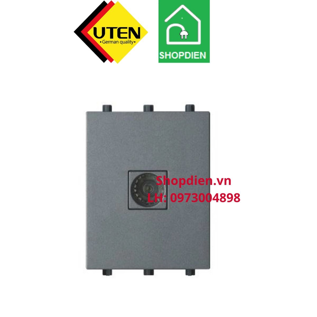 Hạt ổ cắm tivi V7 UTEN V7.0P-TVMS size M