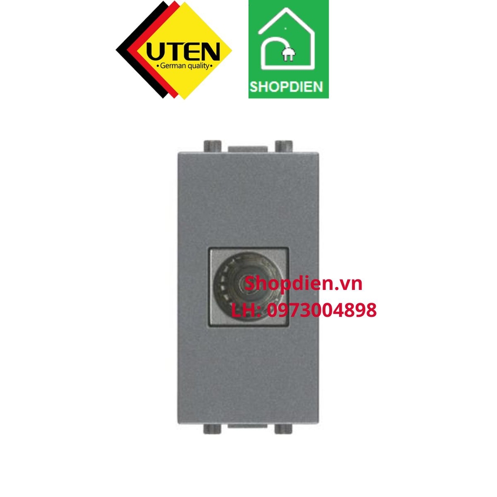 Hạt ổ cắm tivi V7 UTEN V7.0P-TVSS size S