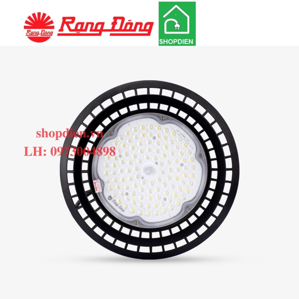 HB03 290/100W Rạng Đông Đèn LED high bay UFO nhà xưởng 100W