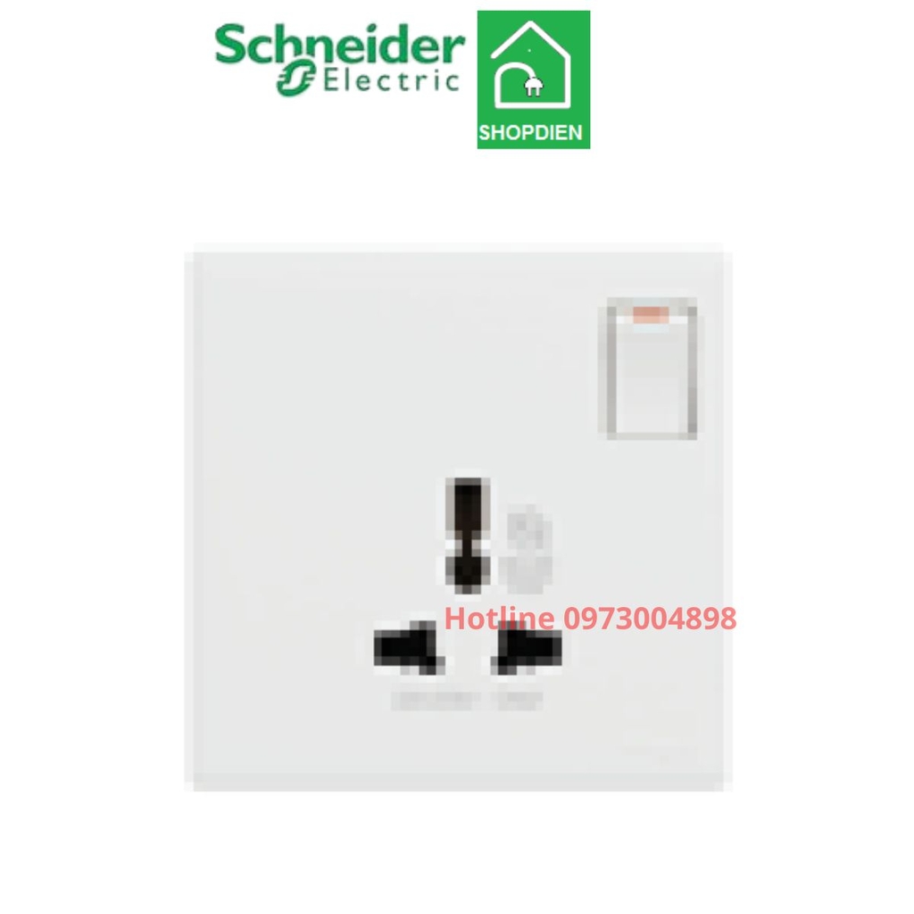 KBN15_IS_WE Schneider Ổ cắm đa năng có công tắc Vivace E