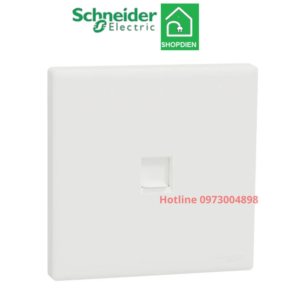 KBN31RJ5_WE Schneider Ổ cắm mạng cat5e RJ45 Vivace E
