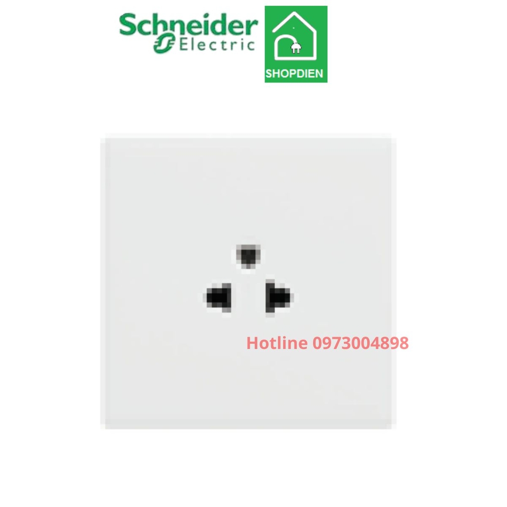 KBN426UEST_WE_G19 Schneider Ổ cắm đơn 3 chấu Vivace E