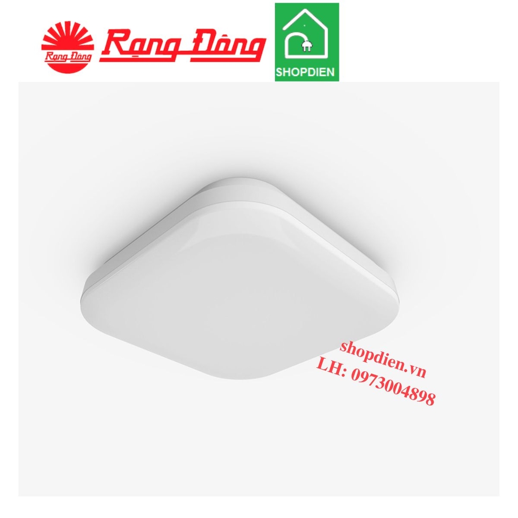 LN30N 220x220/18W Rạng Đông Đèn Ốp trần vuông 18W