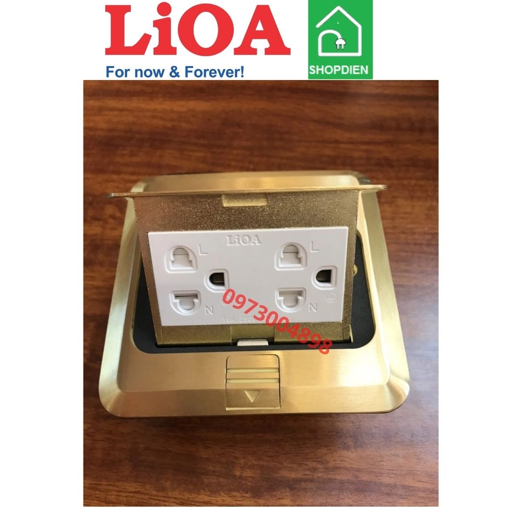 LP001 LIOA Ổ cắm âm sàn Pop-up