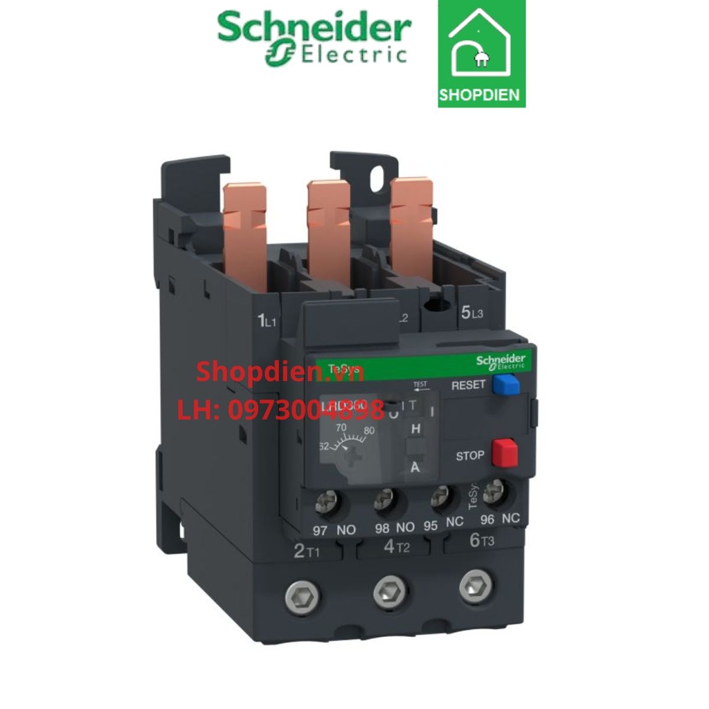 LRD325 Schneider Rơle nhiệt 17-25A Tesys Deca thermal relay