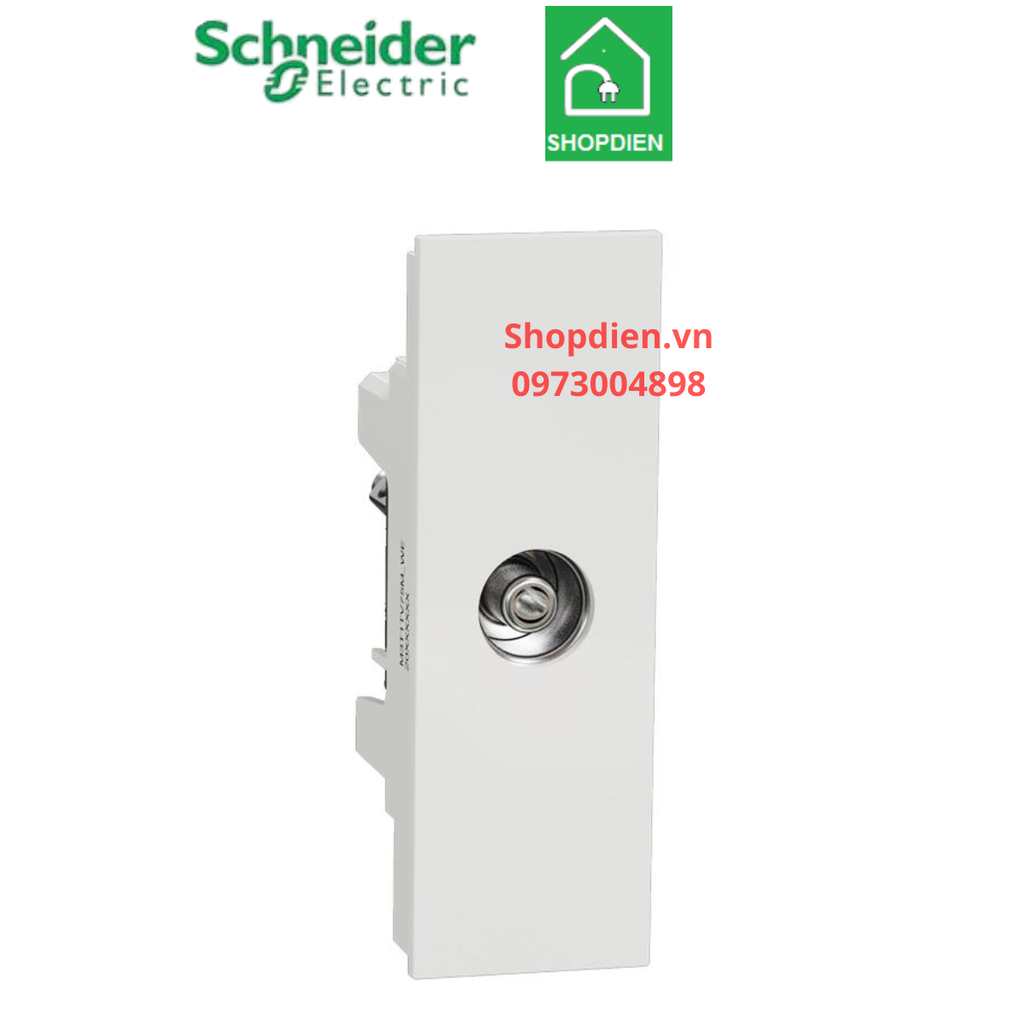 M3T1TV75M_WE Schneider Ổ cắm angten TV AvatarOn A