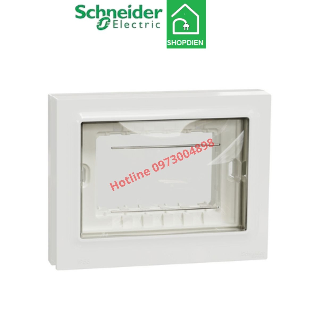 M3TS01WP_WE Schneider Mặt che chống nước Miluz-E