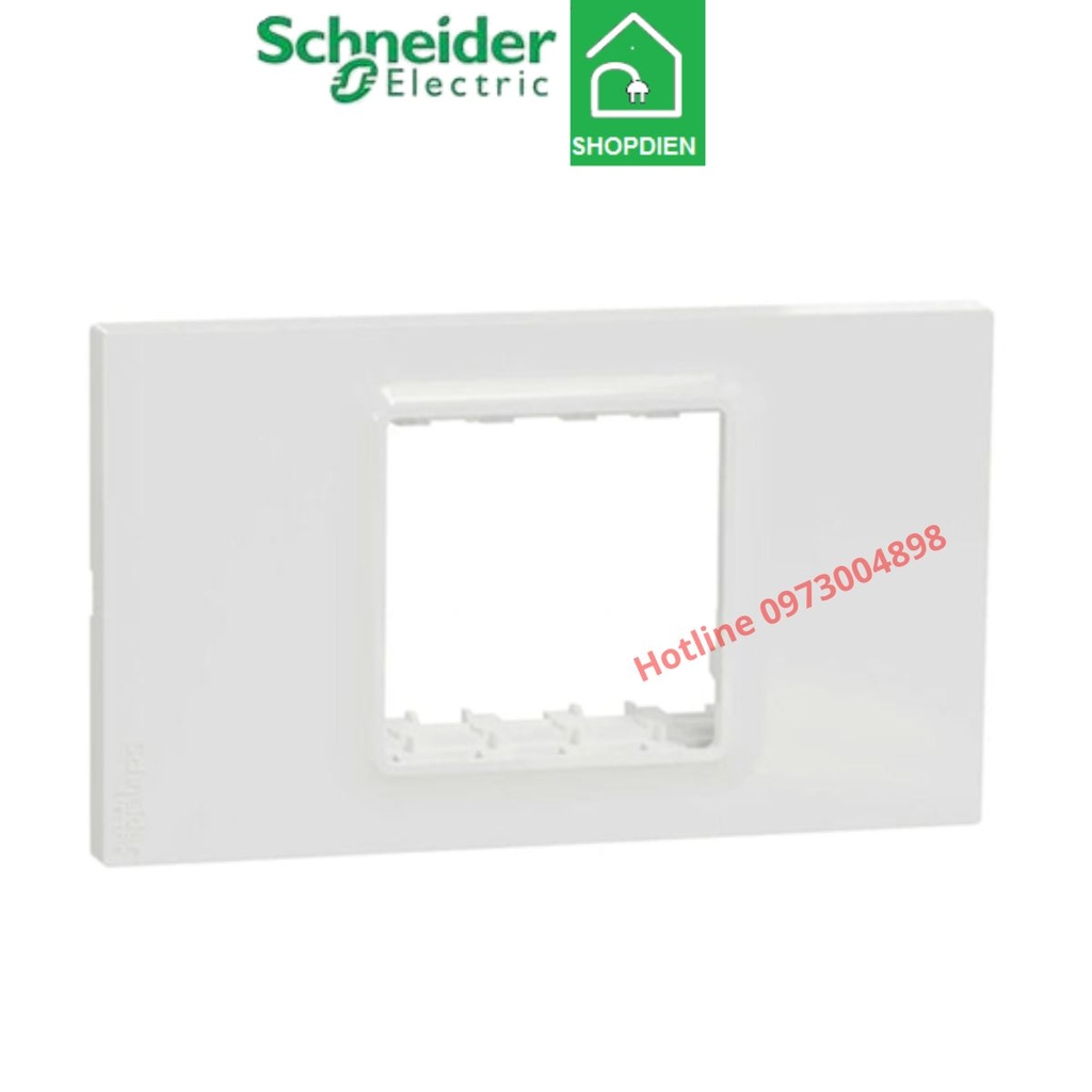 M3TS02_WE Schneider Mặt 2 thiết bị Miluz-E