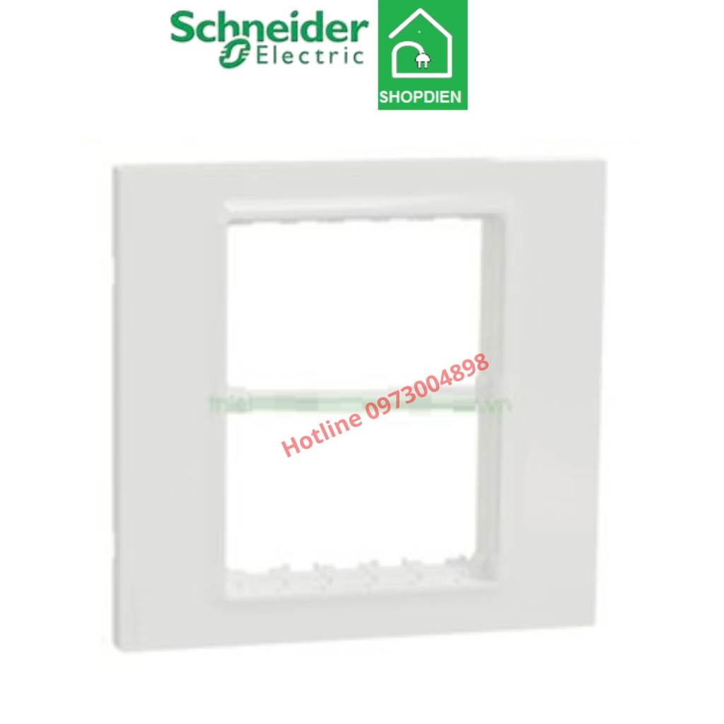 M3TS06_WE Schneider Mặt 6 thiết bị Miluz-E