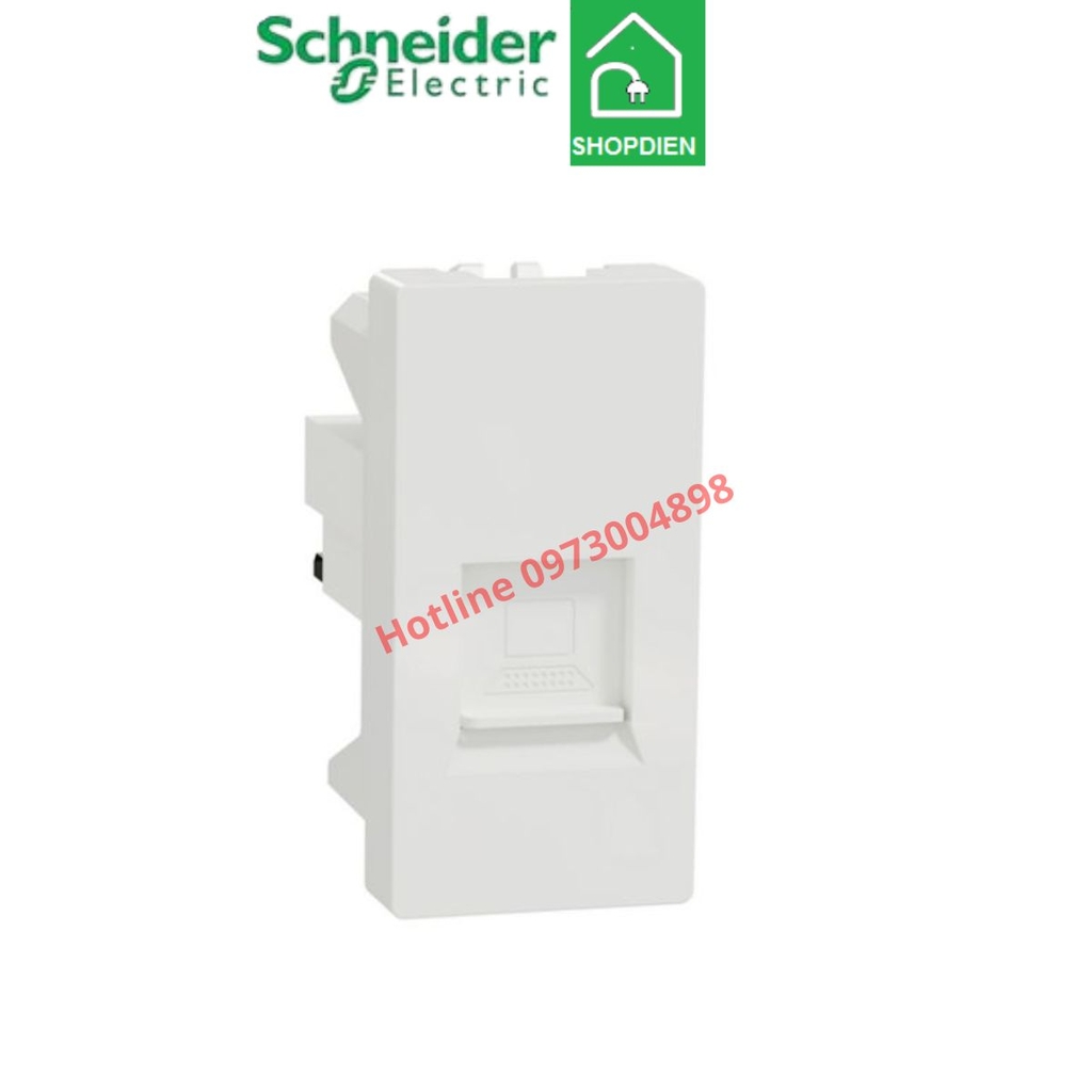 M3TSRJ4M_WE Schneider Ổ cắm điện thoại Miluz-E