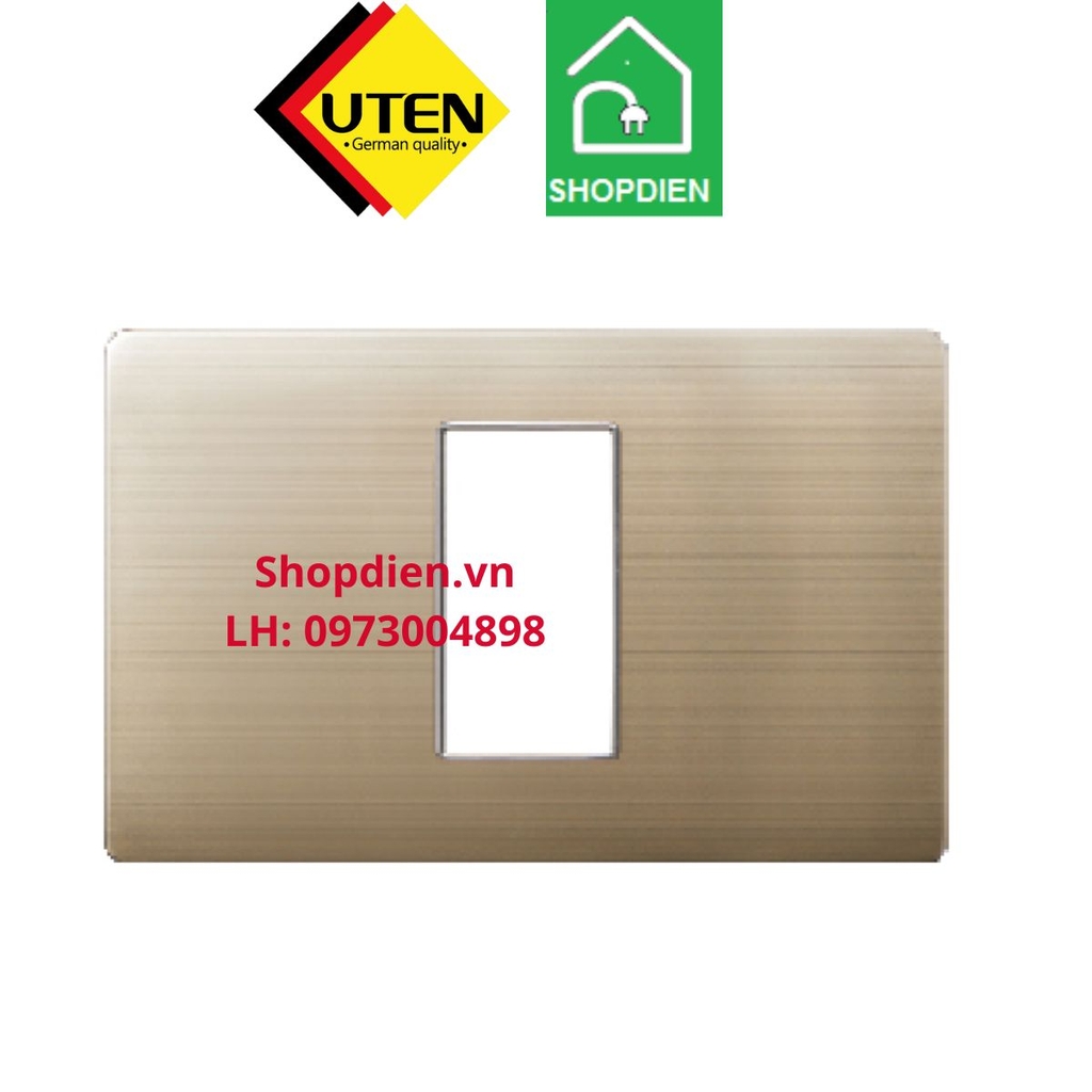 Mặt 1 thiết bị size S viền vàng V9.2 UTEN V9.2-PM1