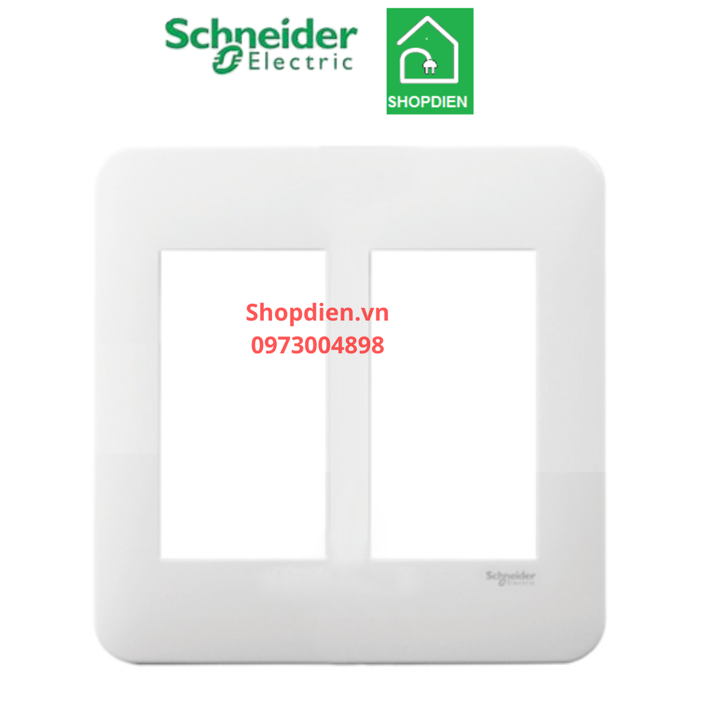 Mặt 6 thiết bị Schneider S-FLEXI FST1058H_WE_G19