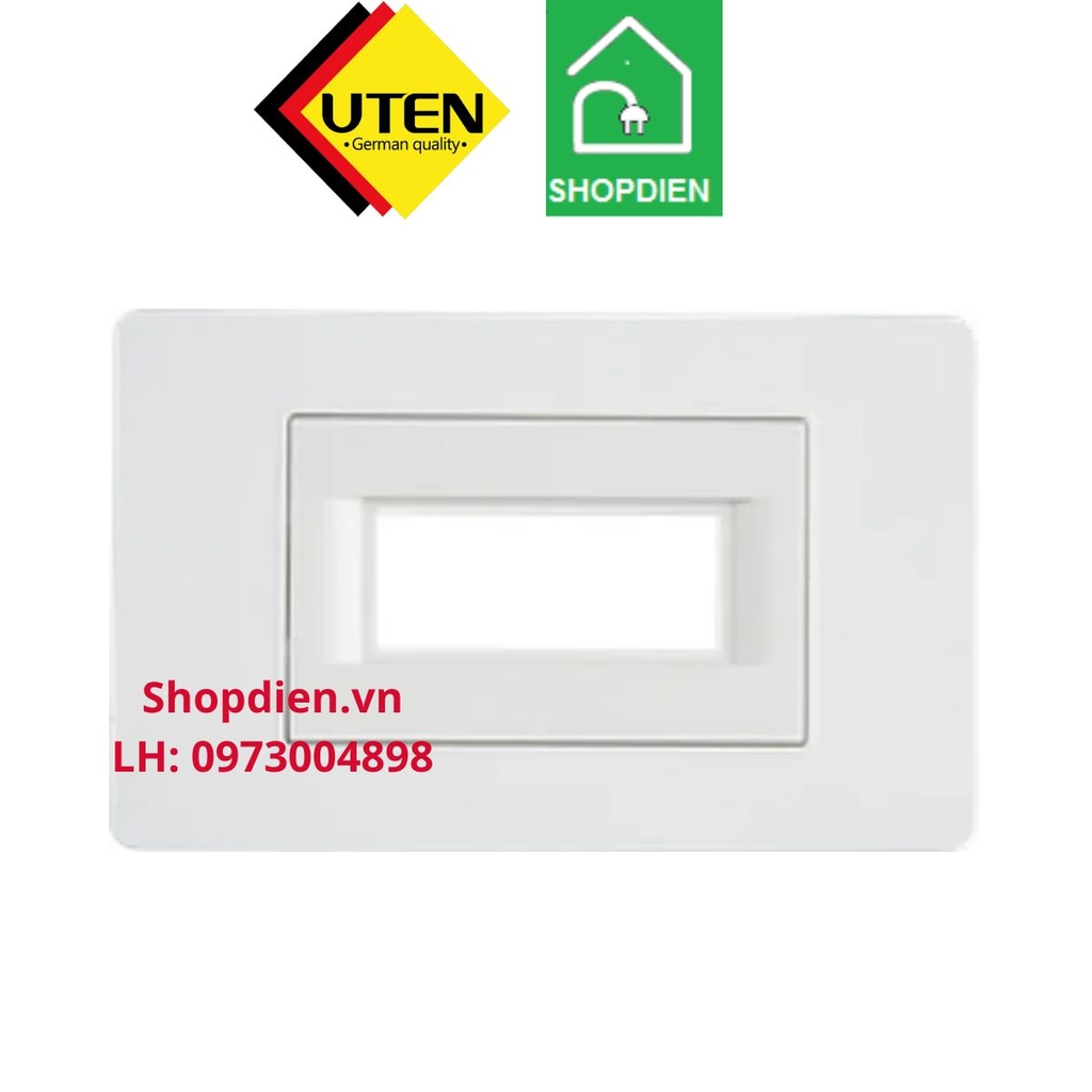 Mặt che aptomat MCB 1P UTEN V3.0-C20-1 màu trắng