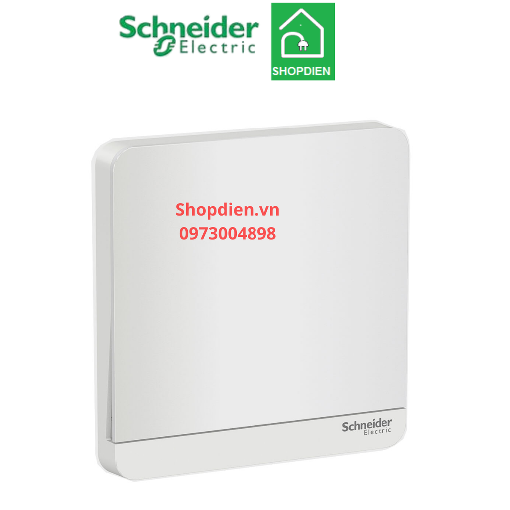 Mặt che trơn Schneider AvatarOn E8330X_WE_G19 Màu trắng Vuông