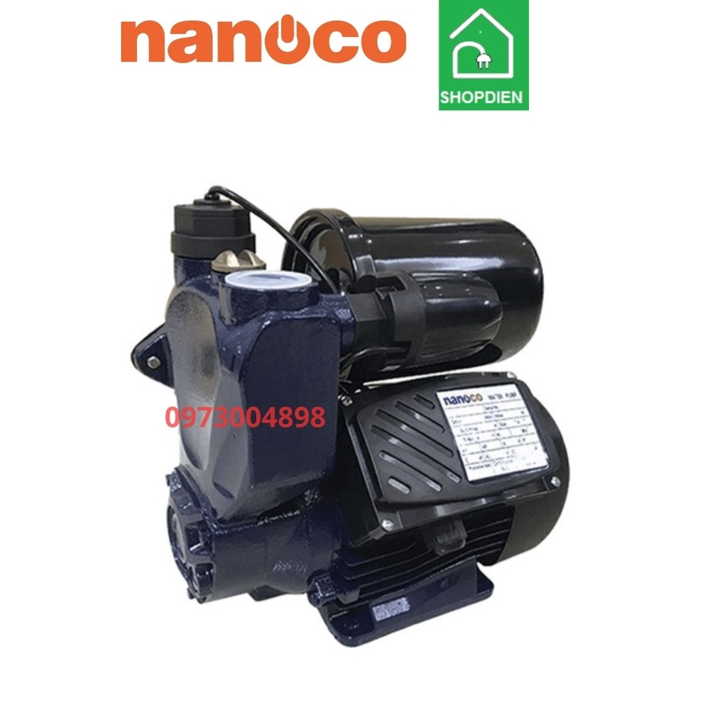 Máy bơm nước nóng tăng áp điện tử 128W Nanoco NSP128-A