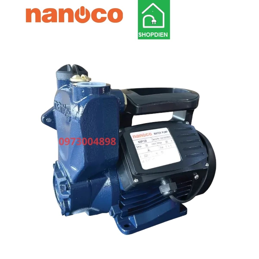 Máy bơm nước nóng tăng áp điện tử 300W Nanoco NSP300-A