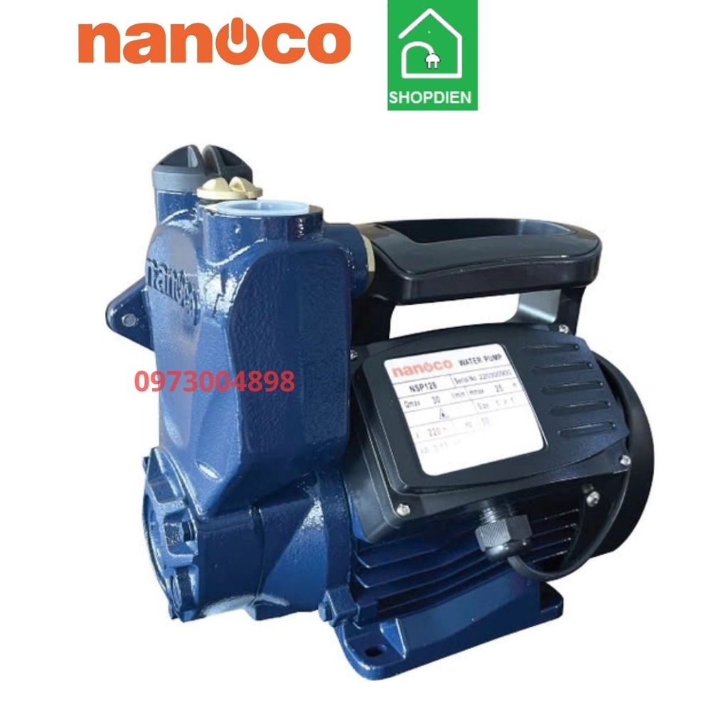 Máy bơm nước nóng tăng áp điện tử 400W Nanoco NSP400-A