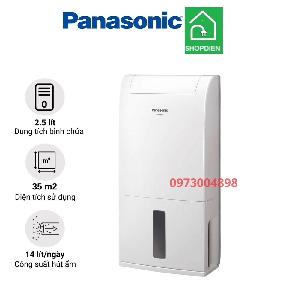 Máy hút ẩm Panasonic F-YCT14V