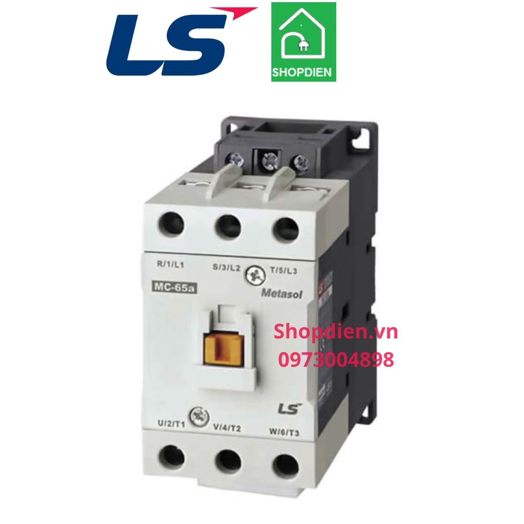 MC-65a LS Contactor 3P 65A Khởi động từ