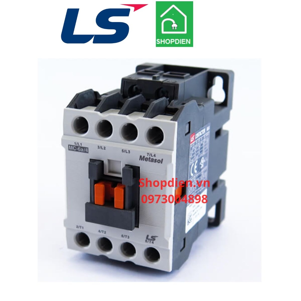 MC-6A LS Contactor 3P 6A Khởi động từ