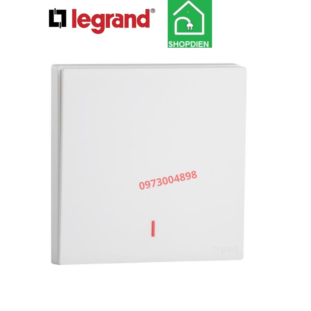 MEC21024WH Legrand Công tắc 2P 20A OBRIA cho bình nóng lạnh màu trắng
