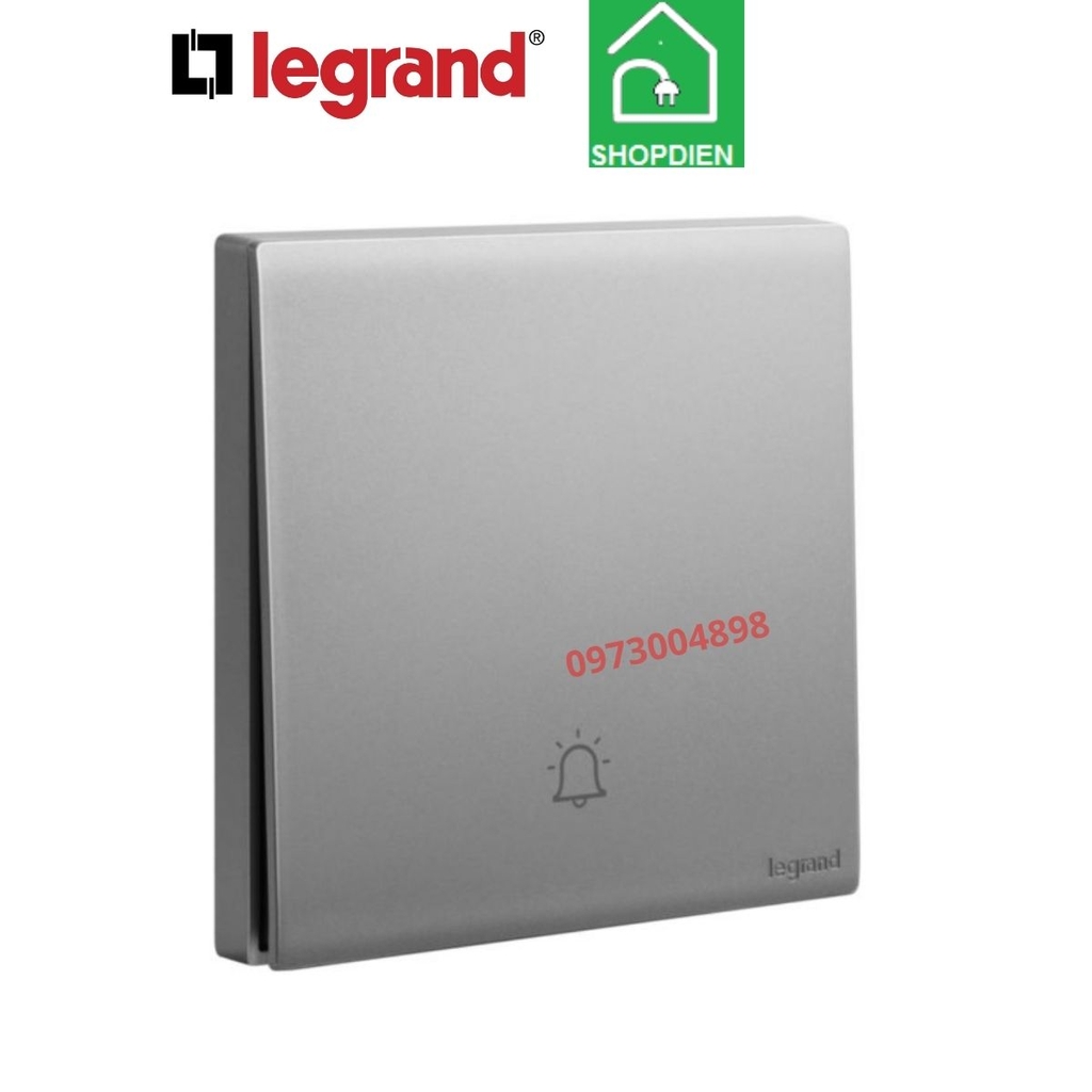 MEC23023SL Legrand Công tắc chuông cửa OBRIA màu ghi xám