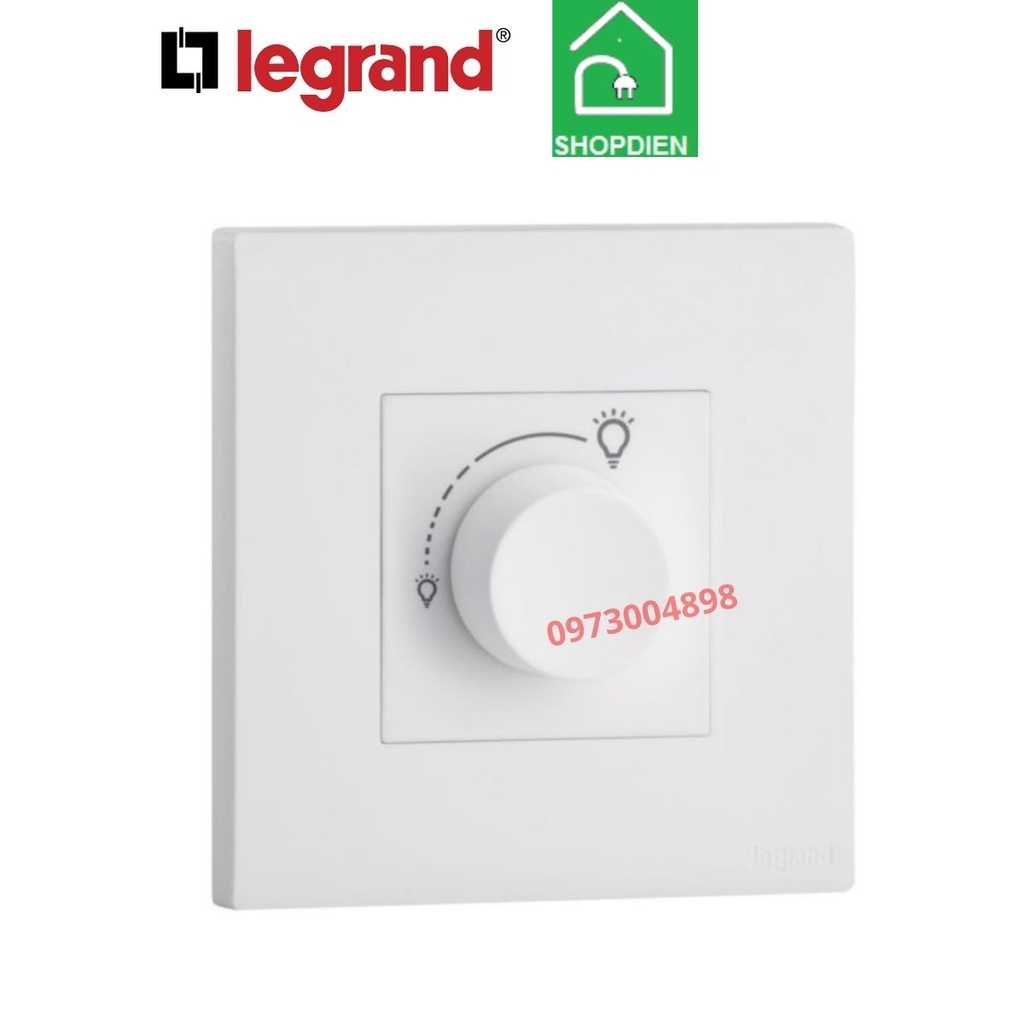 MEC24073WH Legrand Chiết áp đèn Dimmer LED OBRIA màu trắng