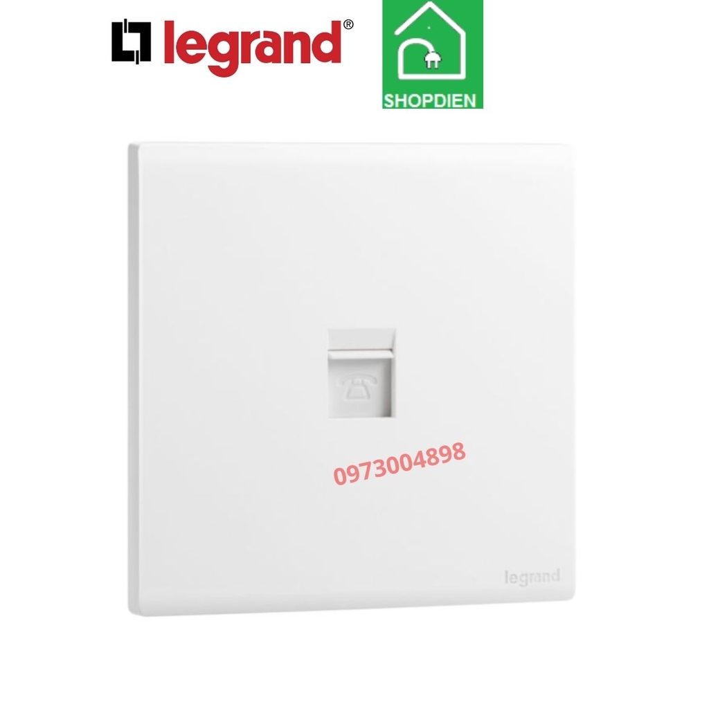 MEC42017WH Legrand Ổ cắm điện thoại OBRIA màu trắng