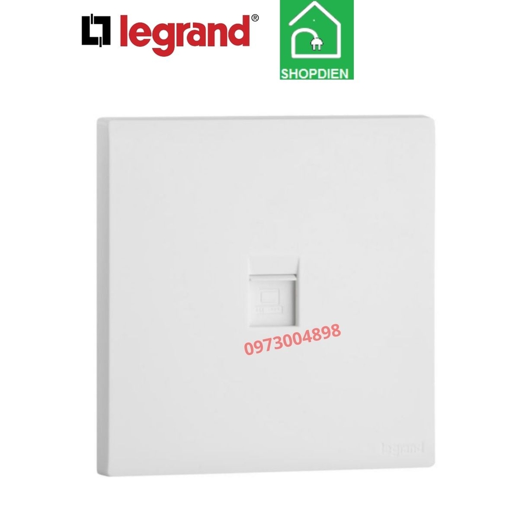 MEC43018WH Legrand Ổ cắm mạng Cat6 OBRIA màu trắng
