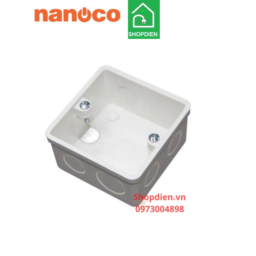 NA105 Nanoco Đế âm vuông 80x80