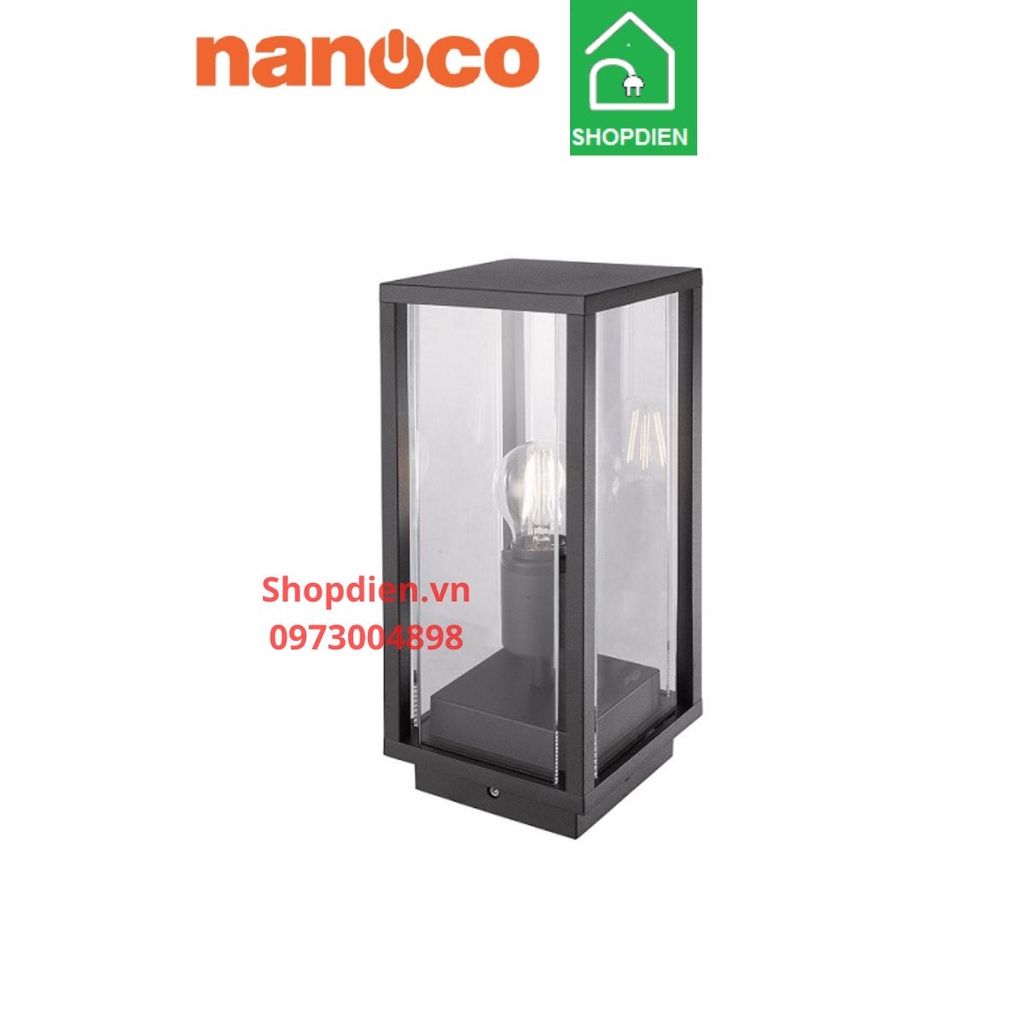 NBB1463 Nanoco Đèn trụ ngoài trời đui xoáy E27
