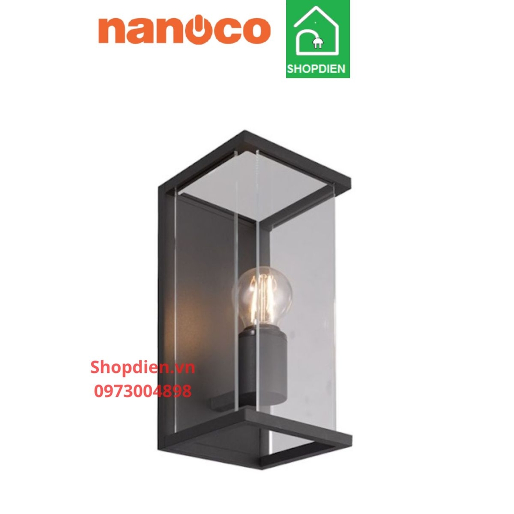 NBB1466 Nanoco Đèn tường ngoài đui xoáy E27