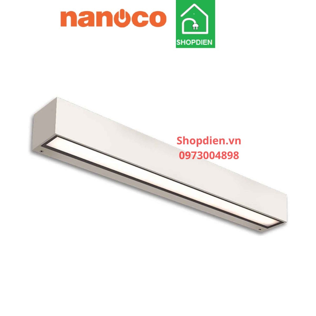 NBL1291A Nanoco Đèn tường ngoài trời 20W as vàng 3000k