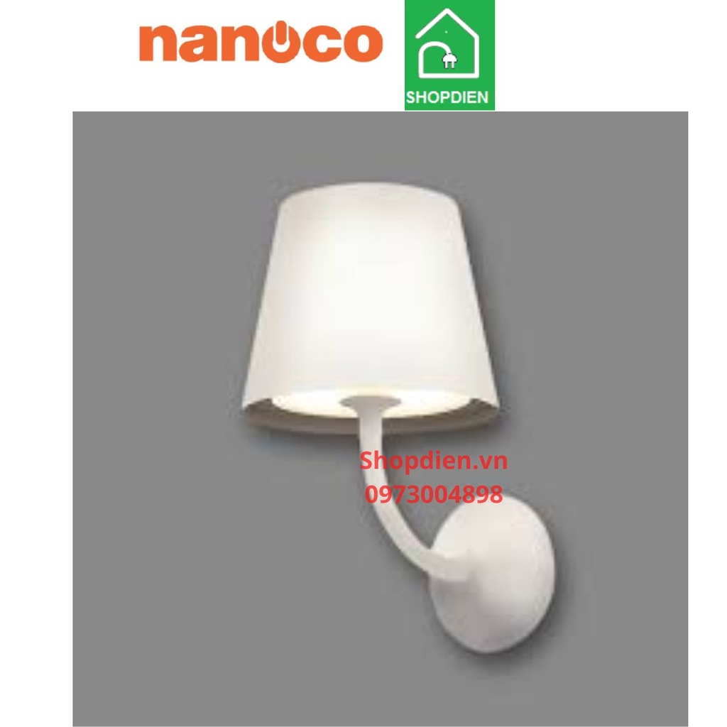 NBL1791 Nanoco Đèn tường ngoài trời 7W as vàng 3000k