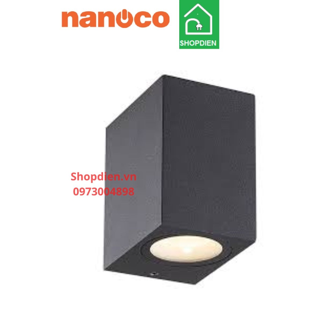 NBL2622 Nanoco Đèn tường ngoài trời 7W as vàng 3000k