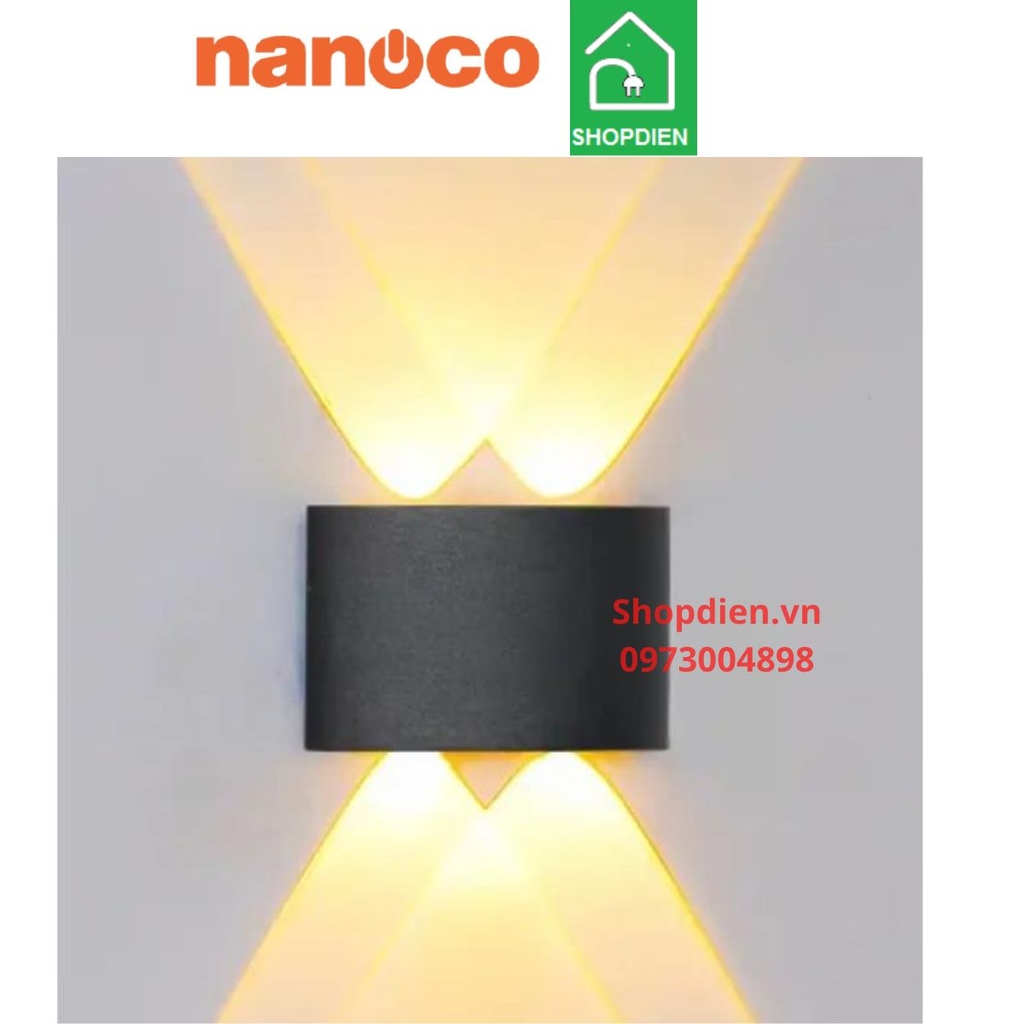 NBLS015 Nanoco Đèn tường  4 tia trang trí ngoài trời