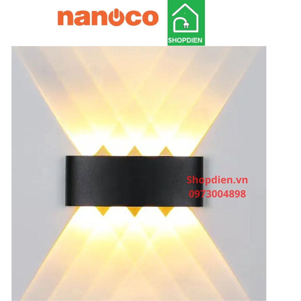 NBLS031 Nanoco Đèn tường 8 tia trang trí ngoài trời