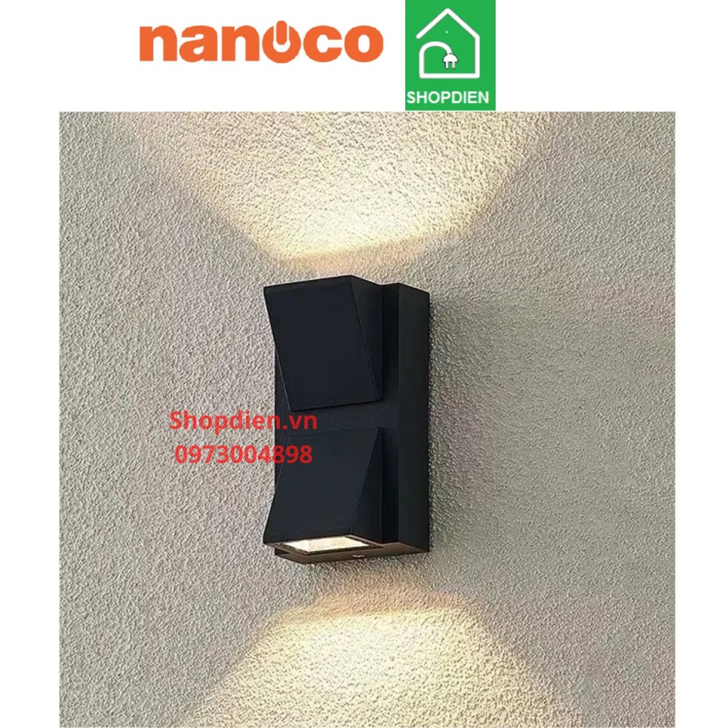 NBLS05 Nanoco Đèn tường trang trí ngoài trời 2 hướng