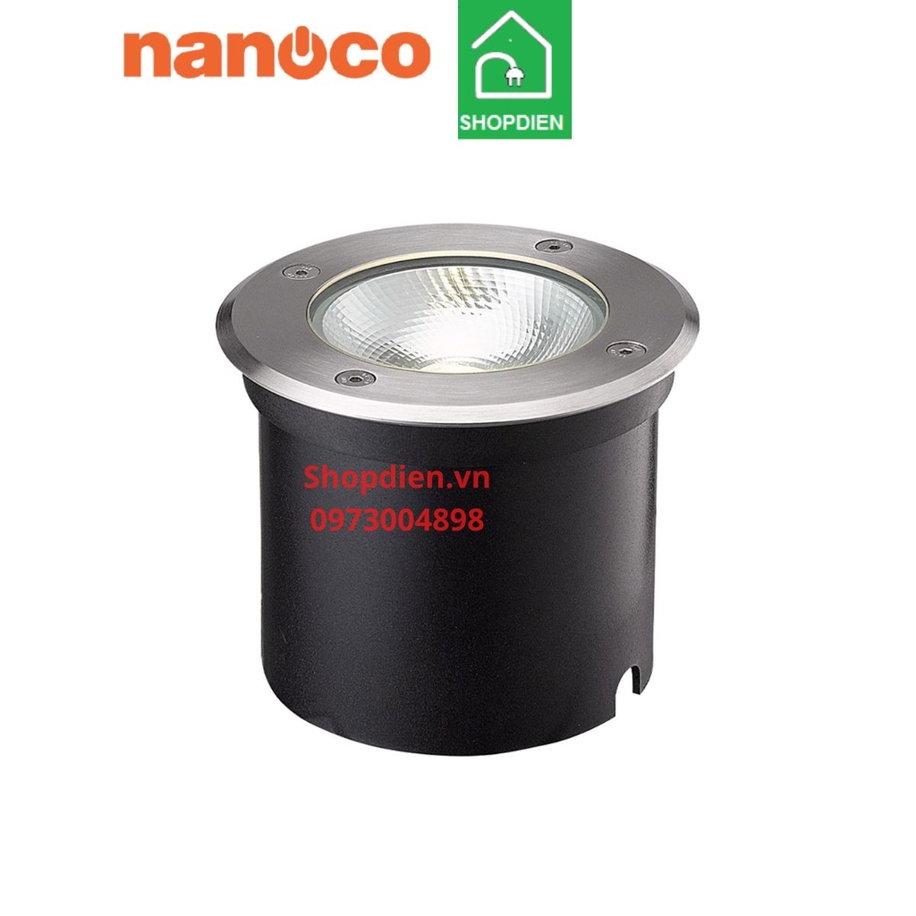 NGL2641 Nanoco Đèn âm đất 7W as vàng 3000k