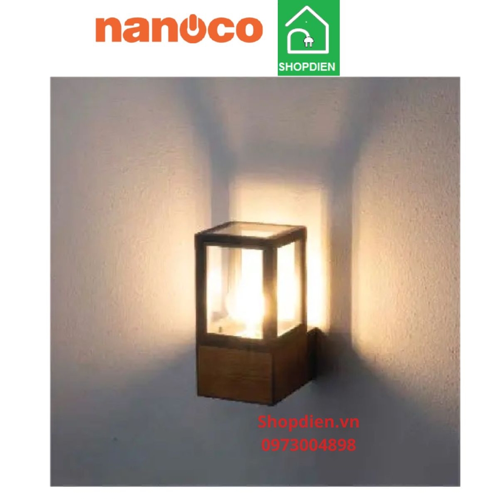 NGL3431WD Nanoco Đèn tường ngoài trời đui xoáy E27